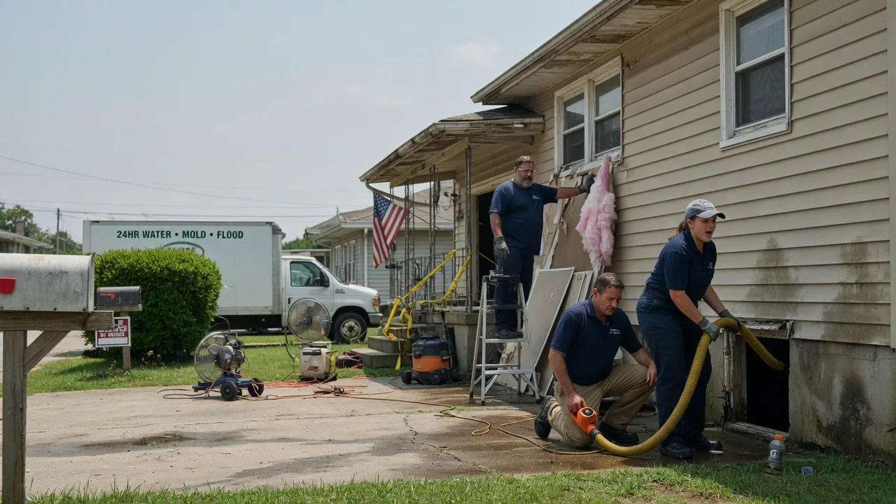 Water Damage Repair in Charlotte, IA near me